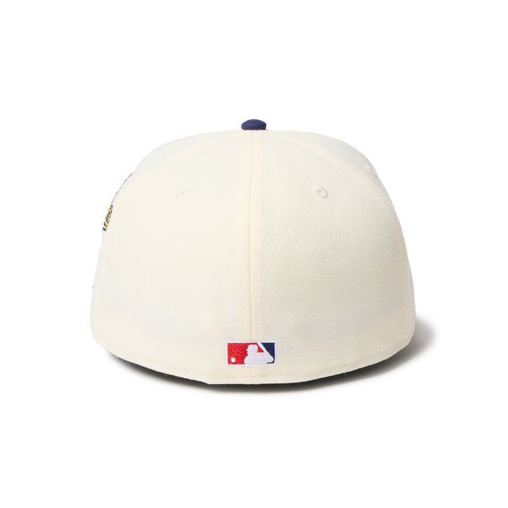 59FIFTY Atlanta Braves Cooperstown MLB 2-Tone Wine Cork Light Navy Visor Fitted