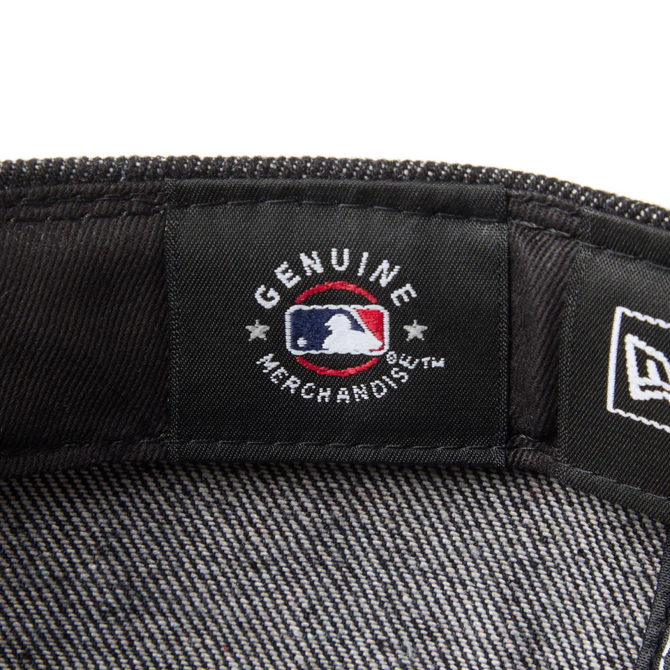 59FIFTY Los Angeles Dodgers Denim Black Fitted