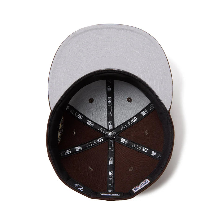 59FIFTY Seattle Mariners Cooperstown Cold Brew Burnt Wood Walnut Fitted