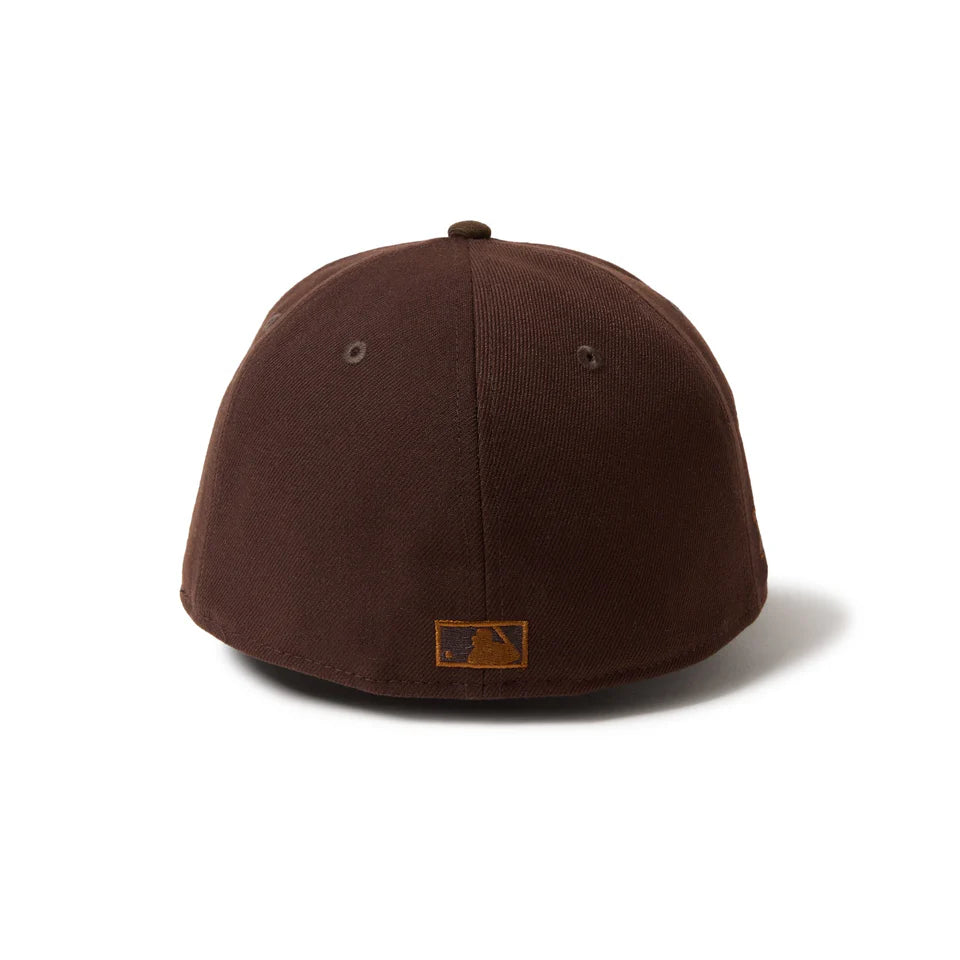 59FIFTY Seattle Mariners Cooperstown Cold Brew Burnt Wood Walnut Fitted