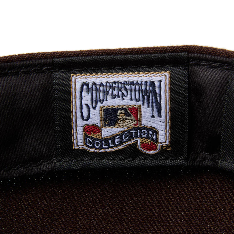 59FIFTY Seattle Mariners Cooperstown Cold Brew Burnt Wood Walnut Fitted