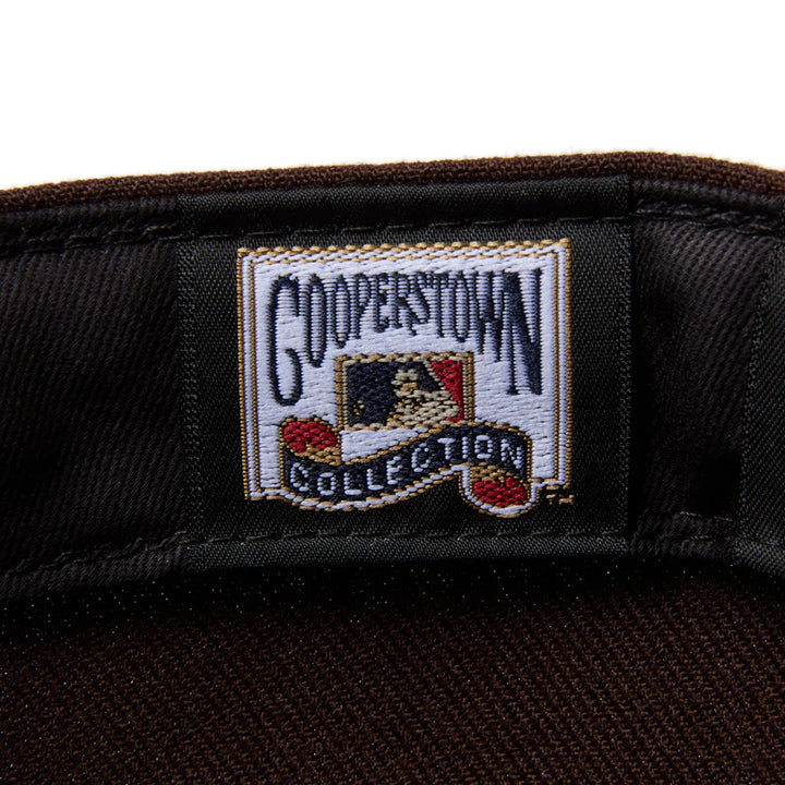 59FIFTY Seattle Mariners Cooperstown Cold Brew Burnt Wood Walnut Fitted