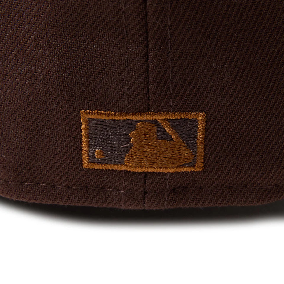 59FIFTY Seattle Mariners Cooperstown Cold Brew Burnt Wood Walnut Fitted