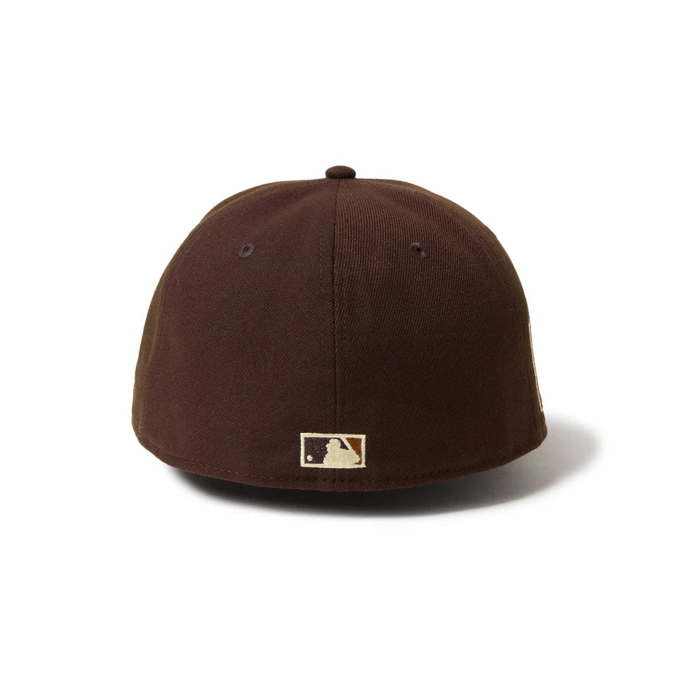 59FIFTY Montreal Expos Cooperstown Cold Brew Burnt Wood Walnut Fitted