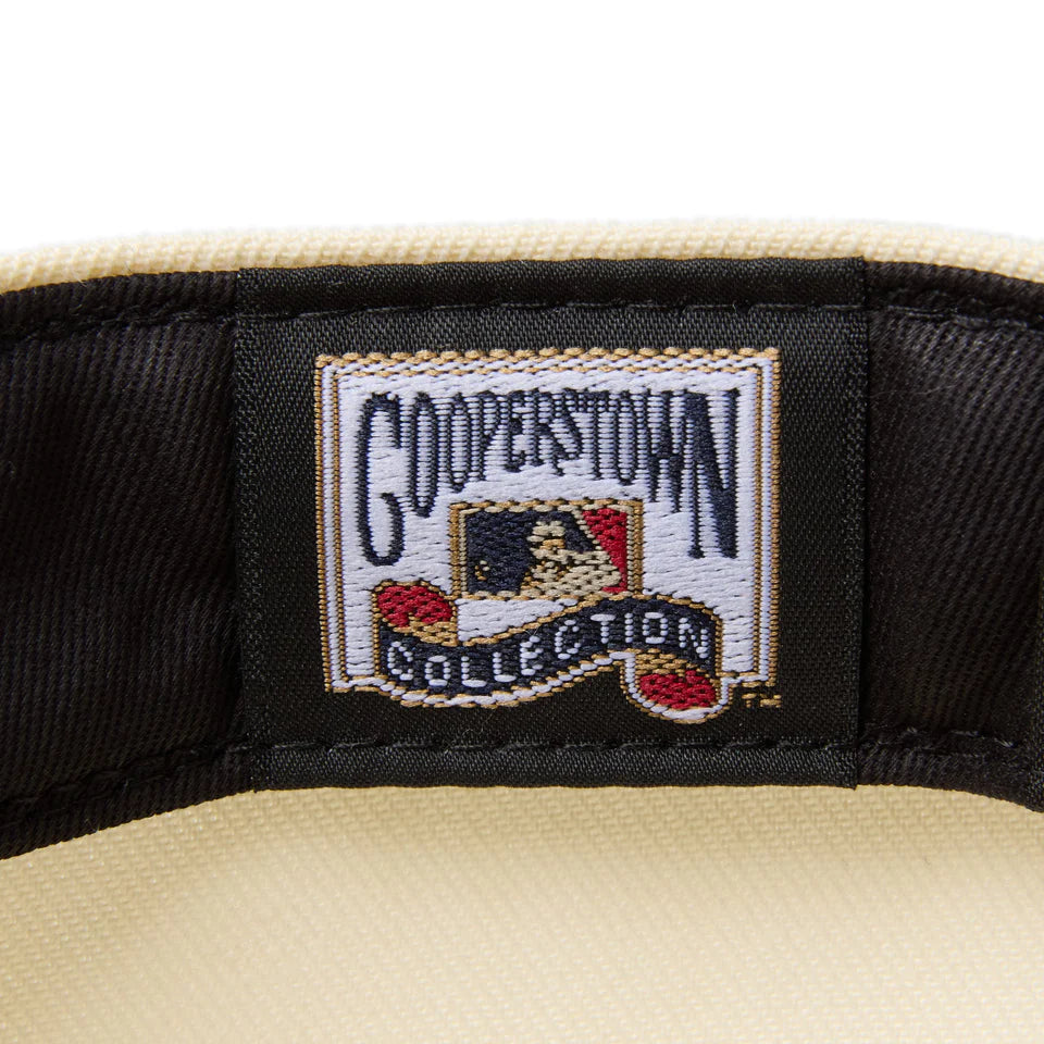 59FIFTY Florida Marlins Cooperstown Cold Brew Ivory Burnt Wood Fitted