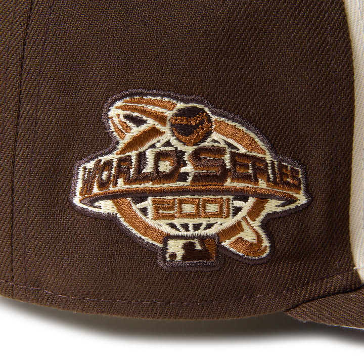 59FIFTY Arizona Diamondbacks Cooperstown Cold Brew Walnut Ivory Fitted