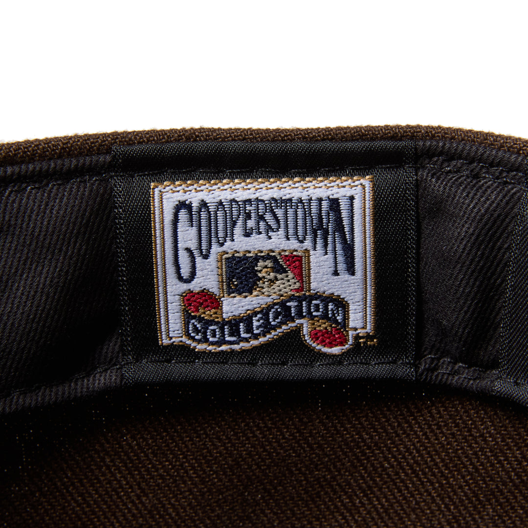 59FIFTY Arizona Diamondbacks Cooperstown Cold Brew Walnut Ivory Fitted