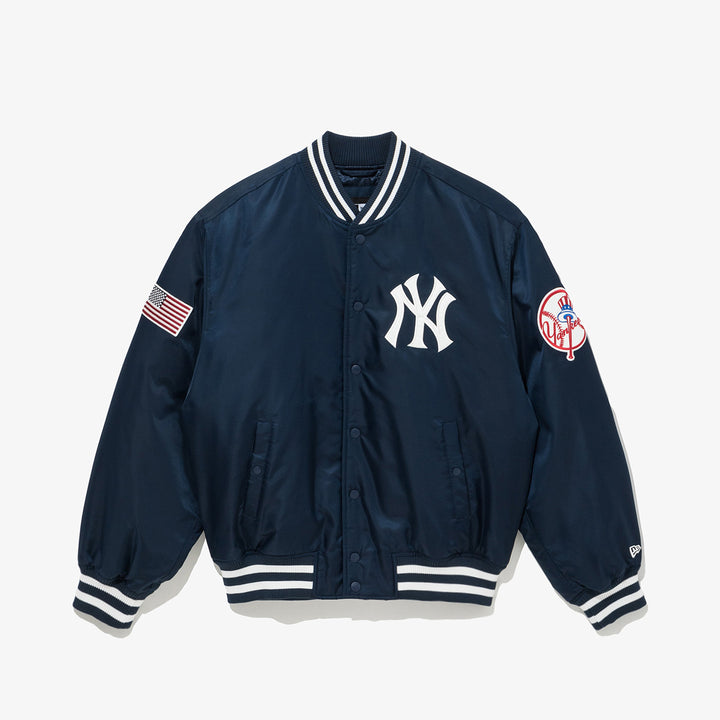 New York Yankees MLB Authentic Navy Stadium Jacket