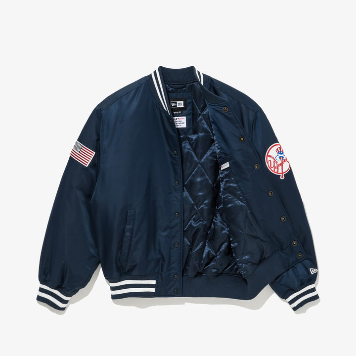 New York Yankees MLB Authentic Navy Stadium Jacket