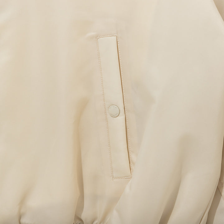 Milwaukee Brewers MLB Authentic Ivory Stadium Jacket