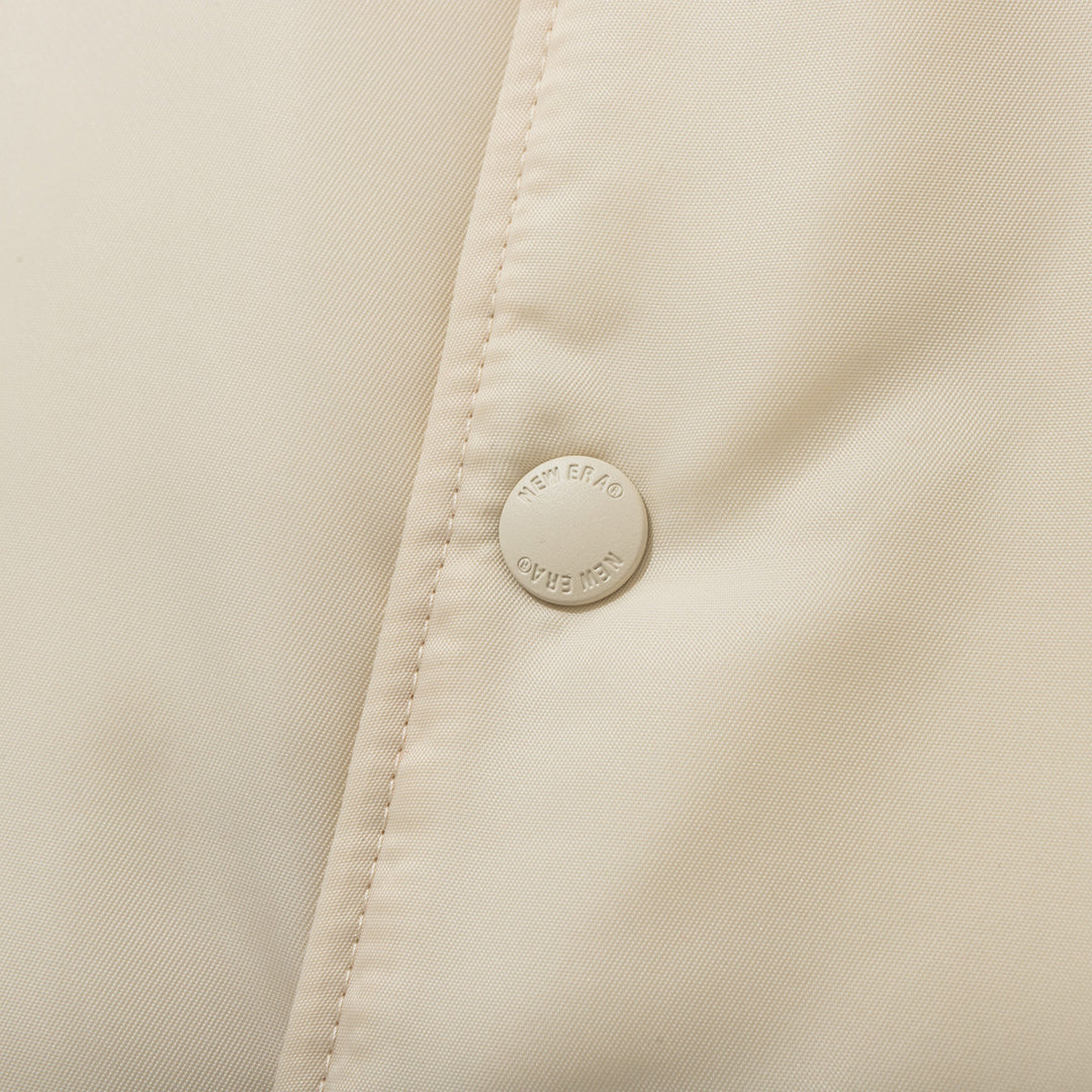 Milwaukee Brewers MLB Authentic Ivory Stadium Jacket