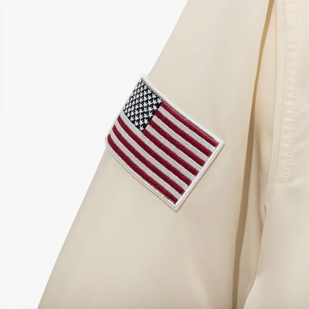 Milwaukee Brewers MLB Authentic Ivory Stadium Jacket