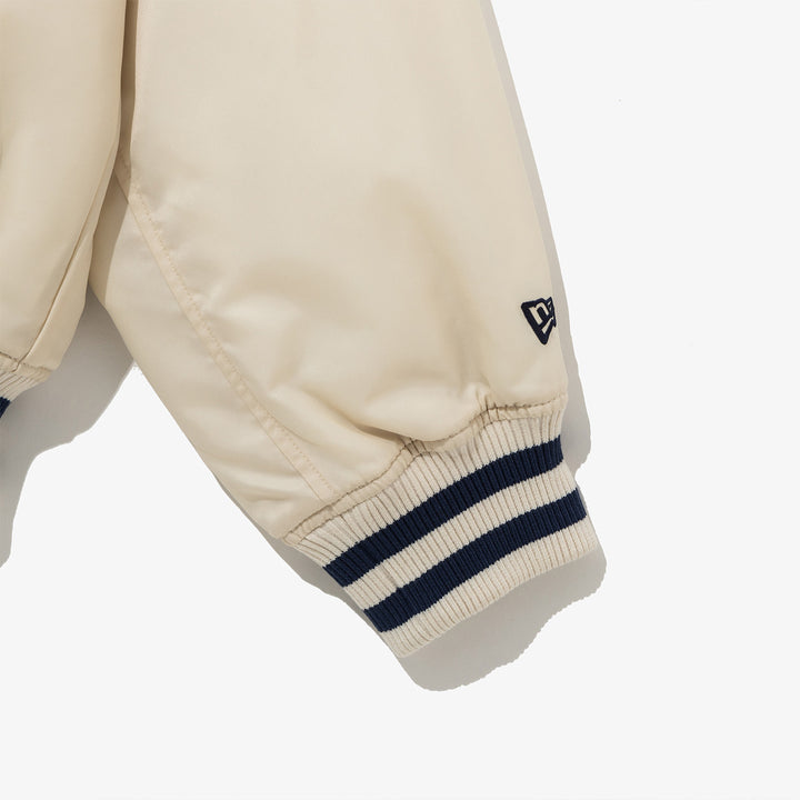 Milwaukee Brewers MLB Authentic Ivory Stadium Jacket