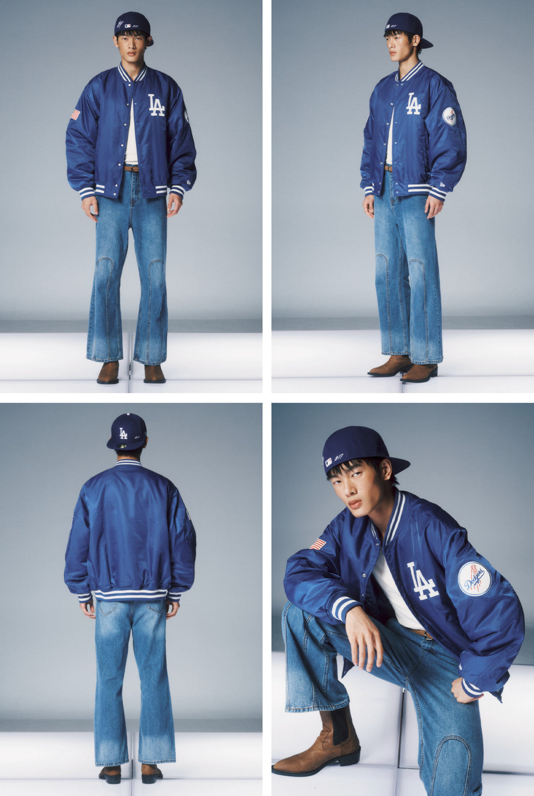 Los Angeles Dodgers MLB Authentic Blue Stadium Jacket