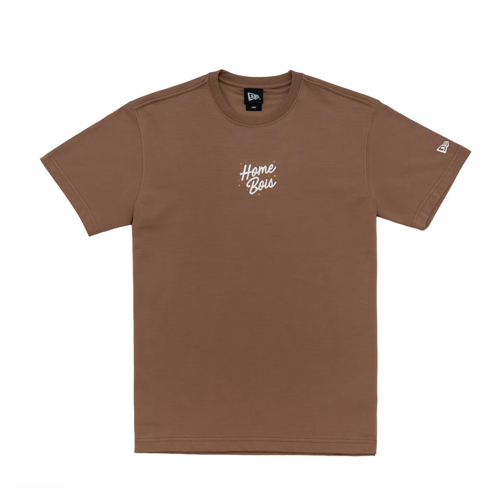 New Era x HomeBois Brown Short Sleeve T-Shirt