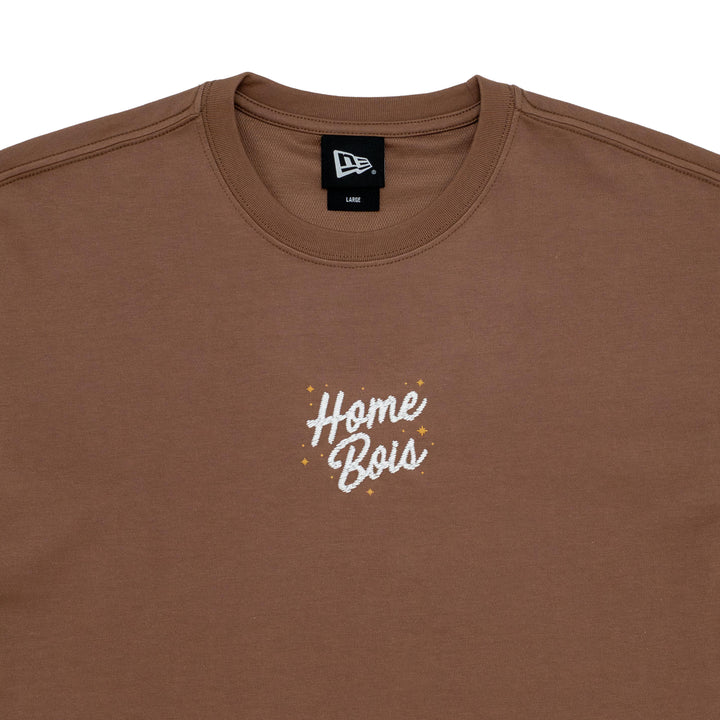 New Era x HomeBois Brown Short Sleeve T-Shirt