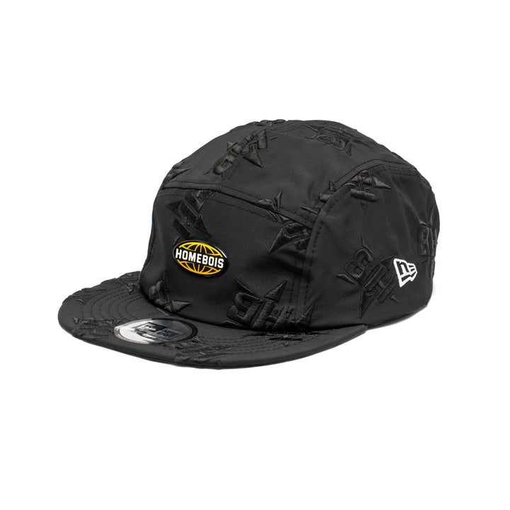 New Era x HomeBois Black Camper Cap