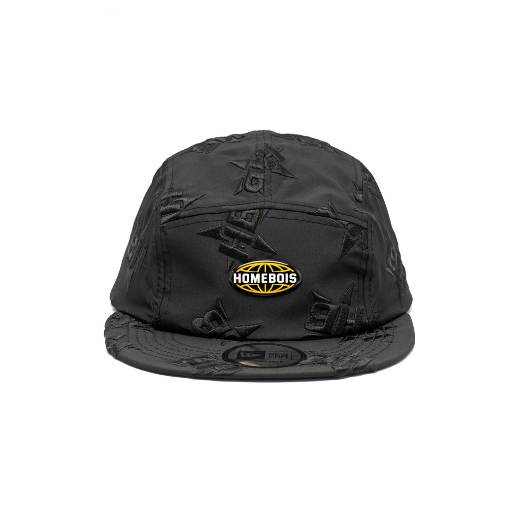 New Era x HomeBois Black Camper Cap