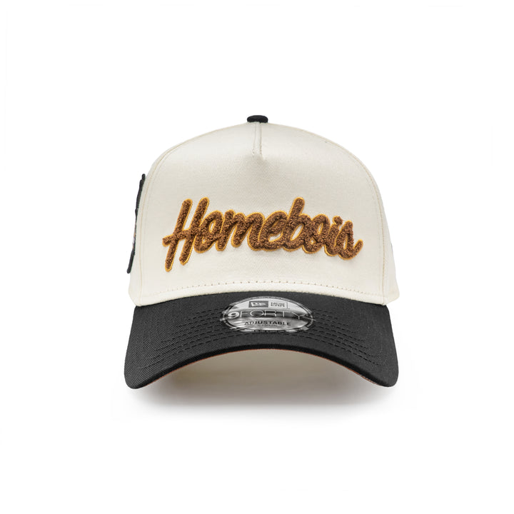 9FORTY A-Frame New Era x HomeBois Chrome White Black Adjustable