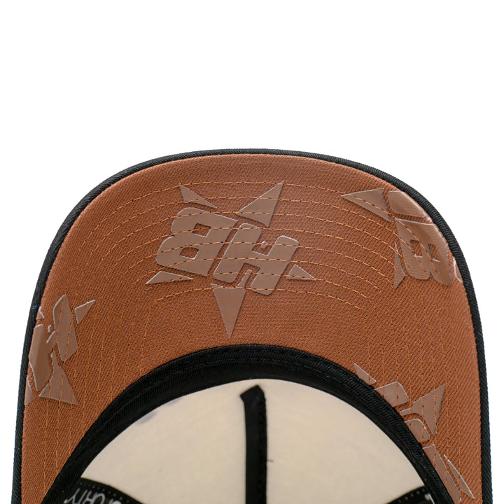 9FORTY A-Frame New Era x HomeBois Chrome White Black Adjustable