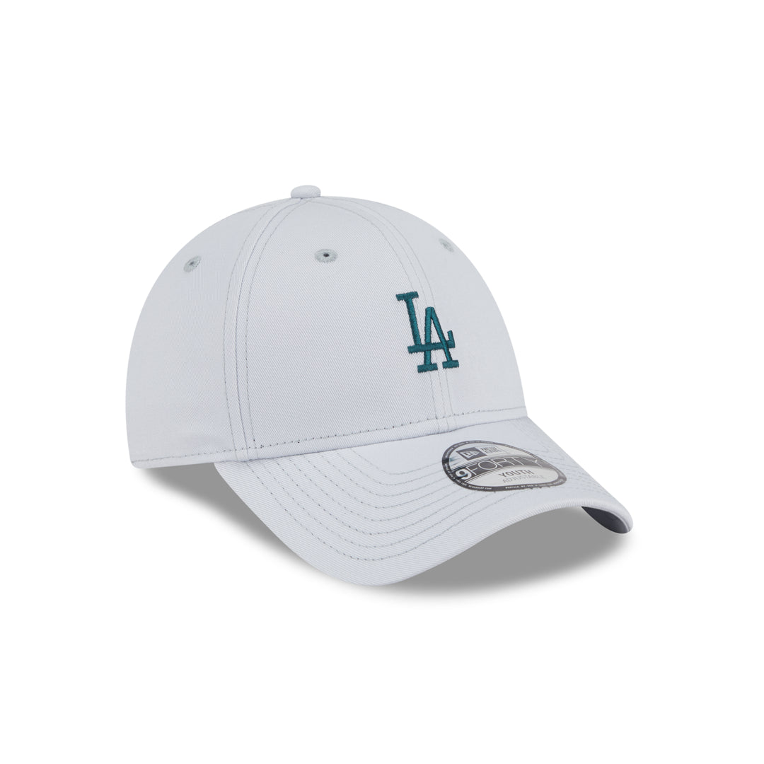 9FORTY Kids Los Angeles Dodgers Silver Snow Snapback