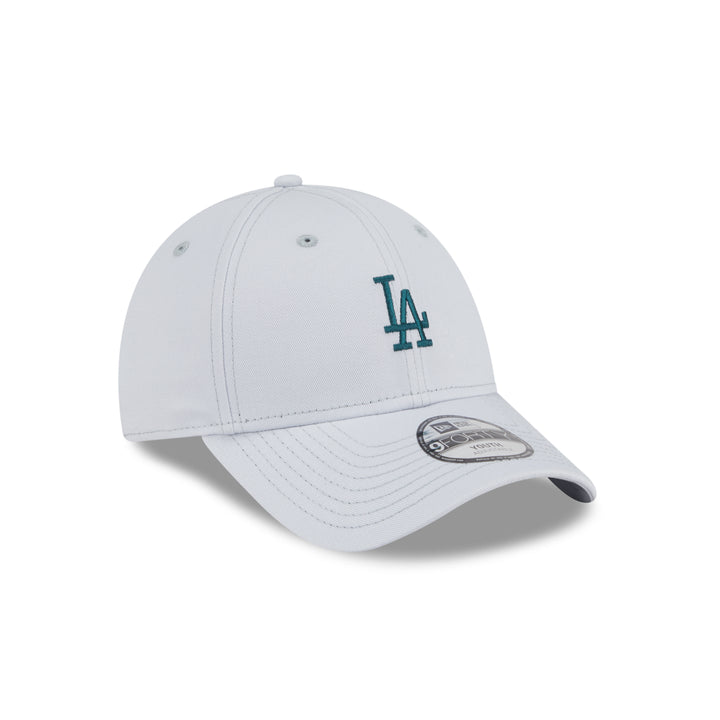 9FORTY Kids Los Angeles Dodgers Silver Snow Snapback