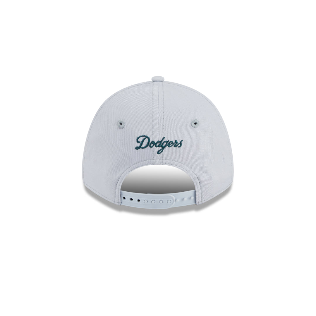9FORTY Kids Los Angeles Dodgers Silver Snow Snapback