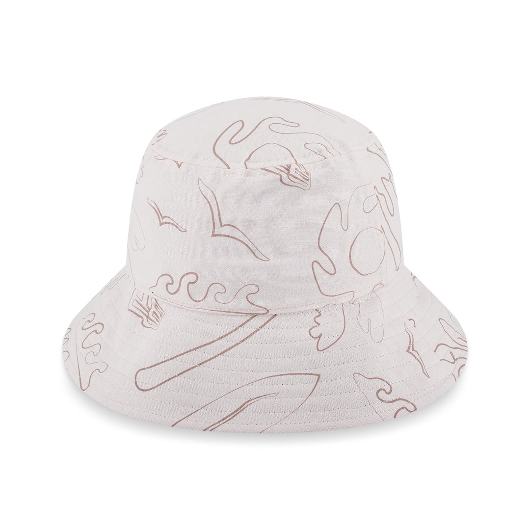 New Era Resort Vintage Stone Bucket Hat