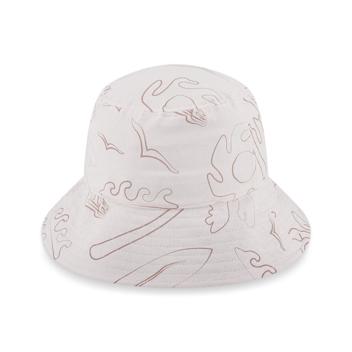 New Era Resort Vintage Stone Bucket Hat