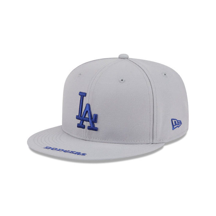 9FIFTY Los Angeles Dodgers MLB Visor Gray Snapback