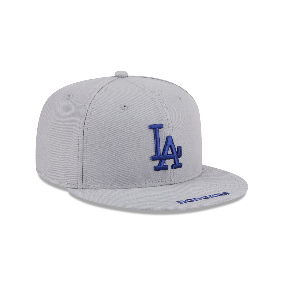 9FIFTY Los Angeles Dodgers MLB Visor Gray Snapback