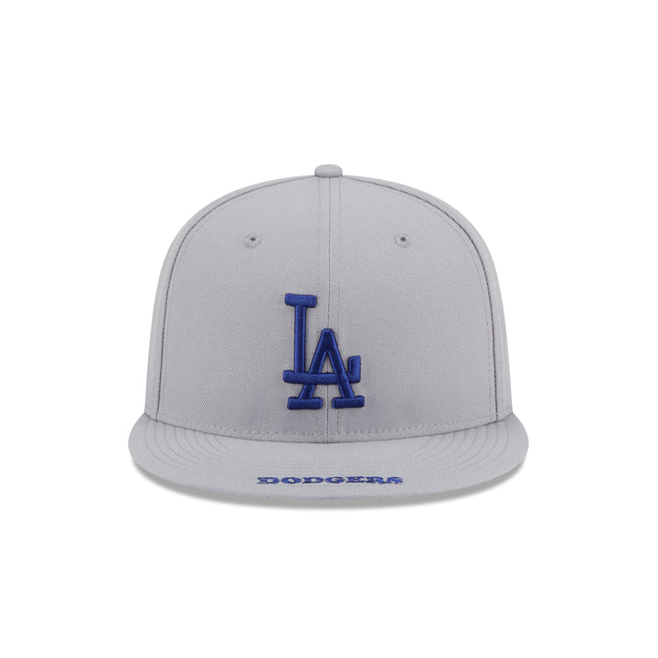9FIFTY Los Angeles Dodgers MLB Visor Gray Snapback