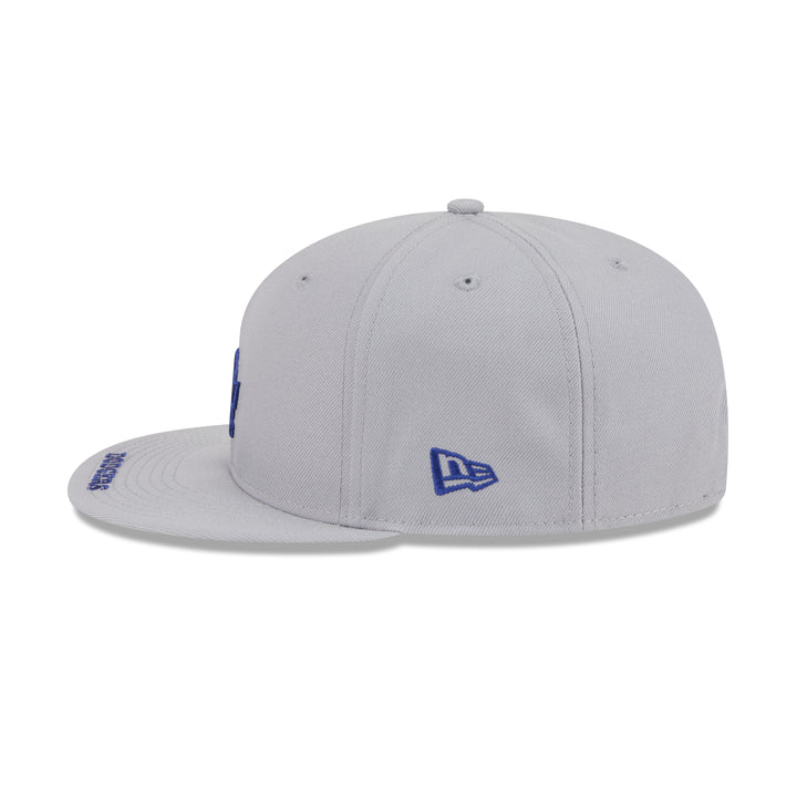 9FIFTY Los Angeles Dodgers MLB Visor Gray Snapback