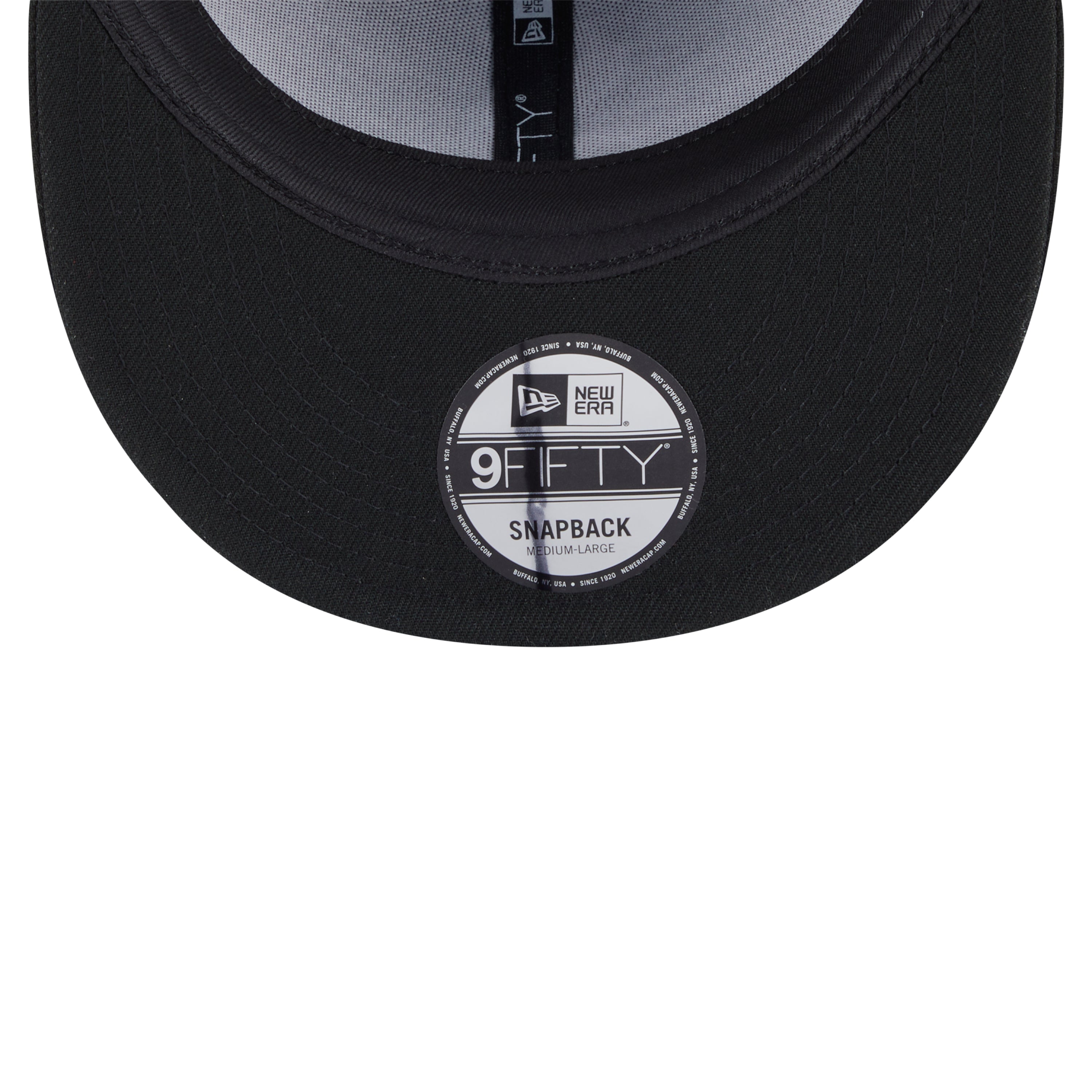 9FIFTY Chicago White Sox MLB Visor Black Snapback – New Era Malaysia