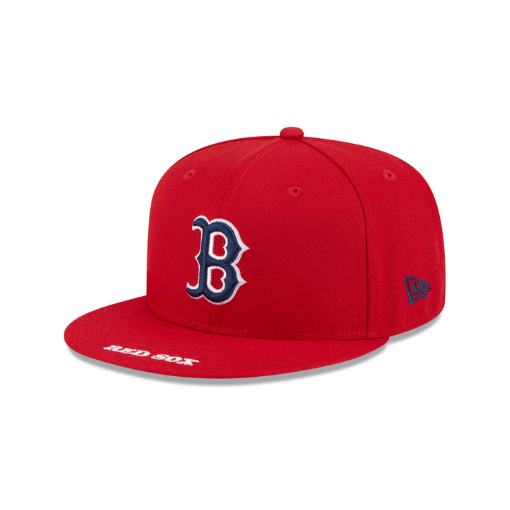 9FIFTY Boston Red Sox MLB Visor Scarlet Snapback
