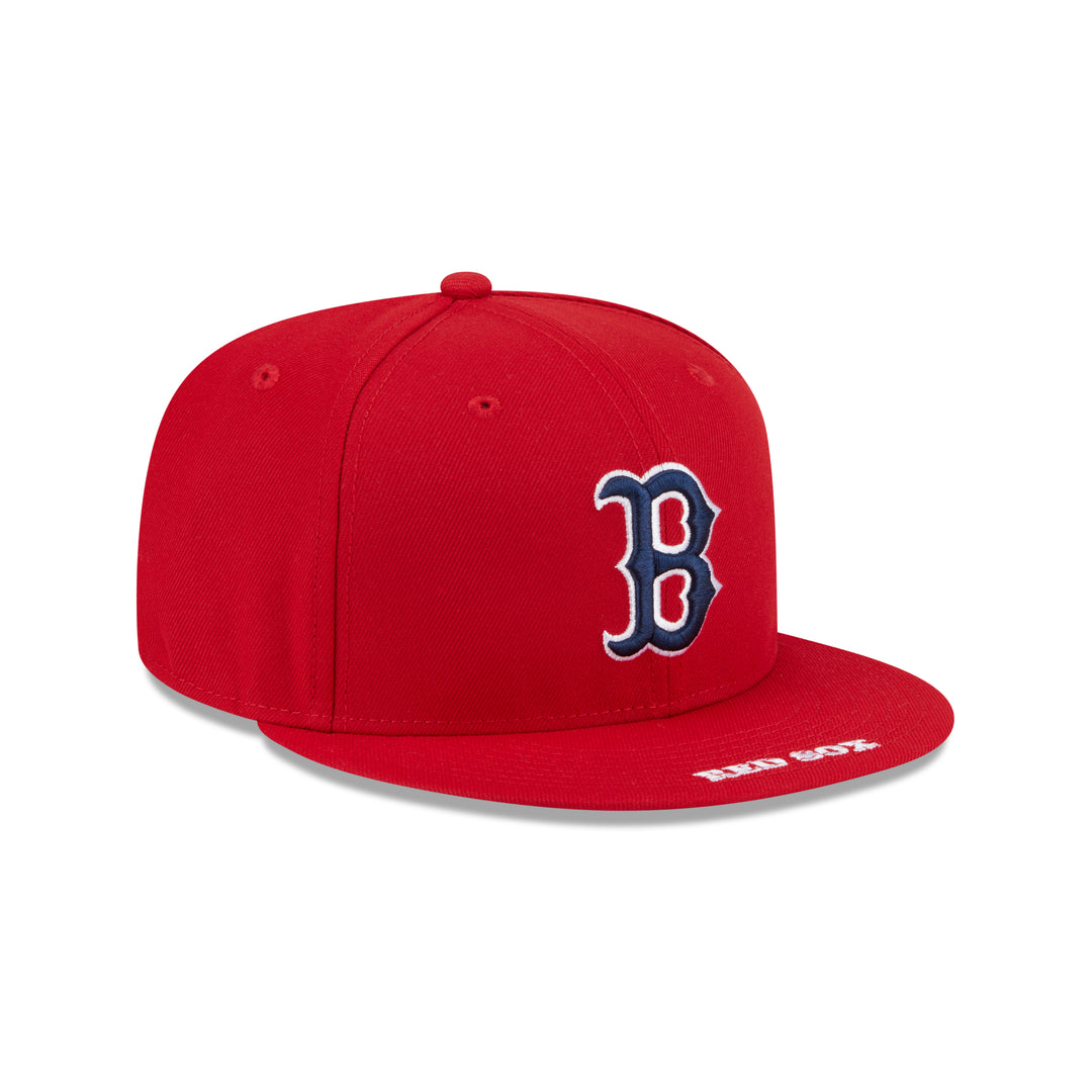 9FIFTY Boston Red Sox MLB Visor Scarlet Snapback