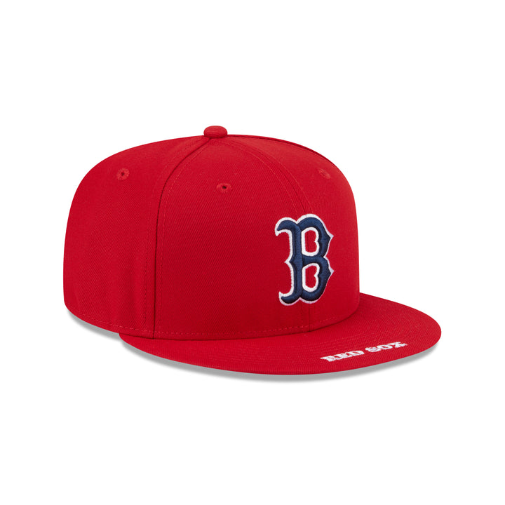 9FIFTY Boston Red Sox MLB Visor Scarlet Snapback