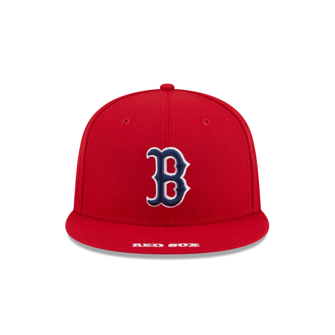 9FIFTY Boston Red Sox MLB Visor Scarlet Snapback