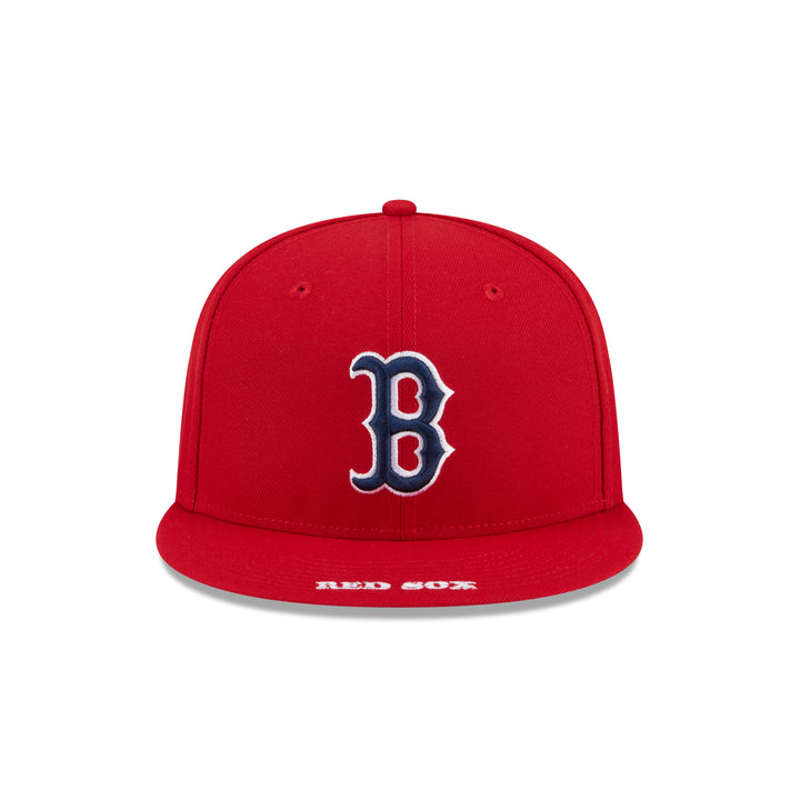 9FIFTY Boston Red Sox MLB Visor Scarlet Snapback