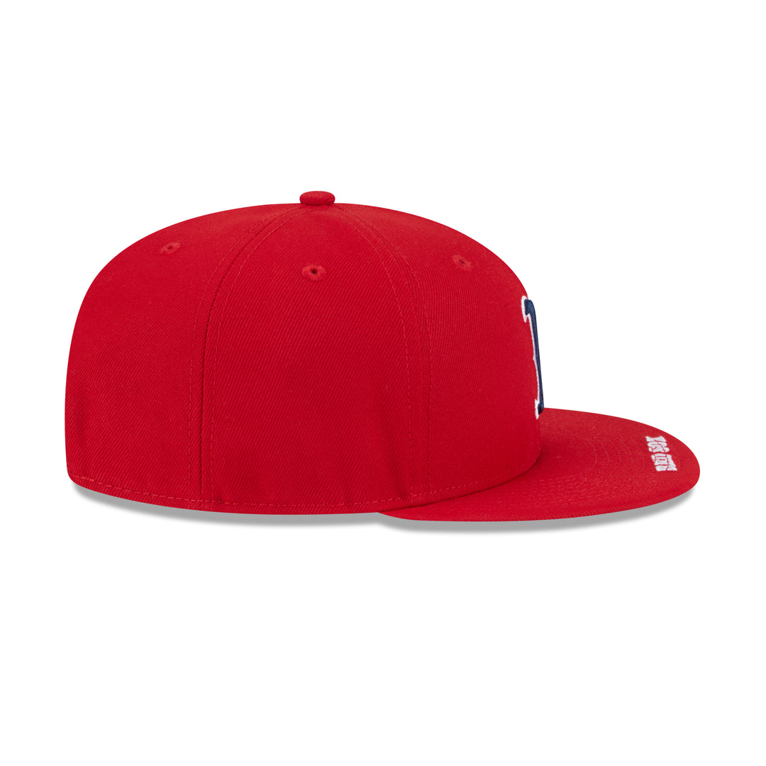 9FIFTY Boston Red Sox MLB Visor Scarlet Snapback