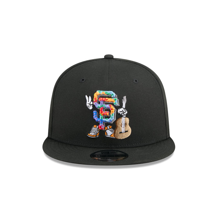 9FIFTY San Francisco Giants MLB Cartoon Black Snapback
