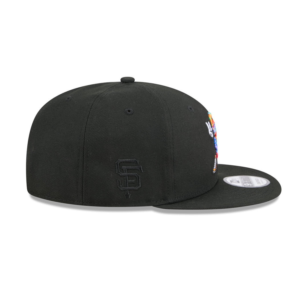 9FIFTY San Francisco Giants MLB Cartoon Black Snapback