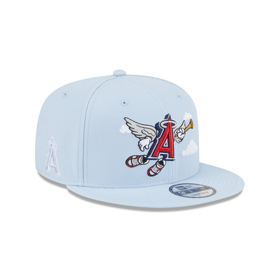 9FIFTY Los Angeles Angels MLB Cartoon Soft Blue Snapback