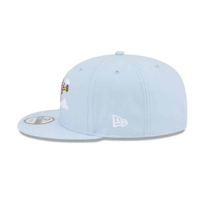 9FIFTY Los Angeles Angels MLB Cartoon Soft Blue Snapback