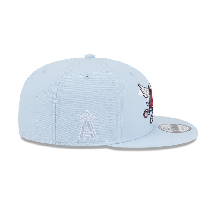 9FIFTY Los Angeles Angels MLB Cartoon Soft Blue Snapback