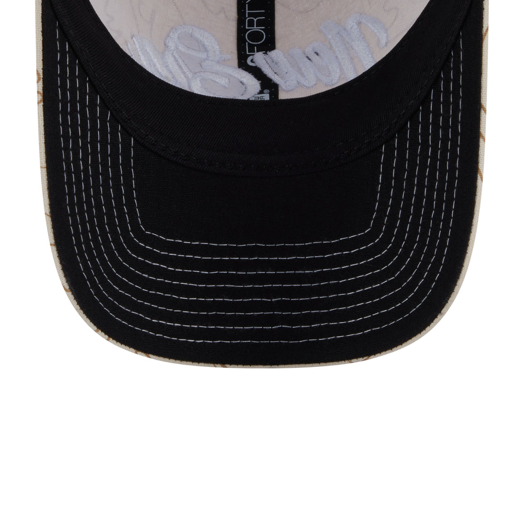 9FORTY Unstructured Trucker New Era Resort Vintage Stone White Adjustable