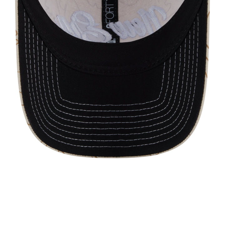 9FORTY Unstructured Trucker New Era Resort Vintage Stone White Adjustable