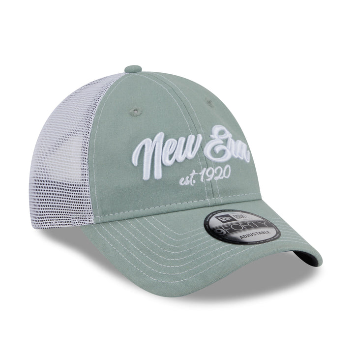 9FORTY Unstructured Trucker New Era Resort Everest Green Adjustable