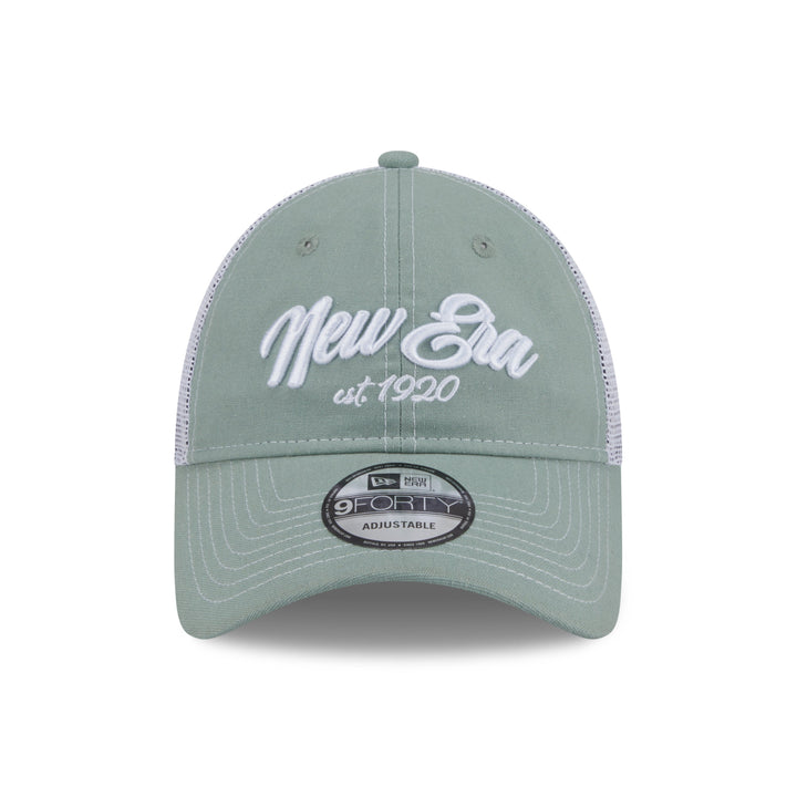 9FORTY Unstructured Trucker New Era Resort Everest Green Adjustable