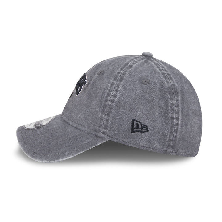 9FORTY Unstructured Las Vegas Raiders Wear Black Washed Gray Adjustable